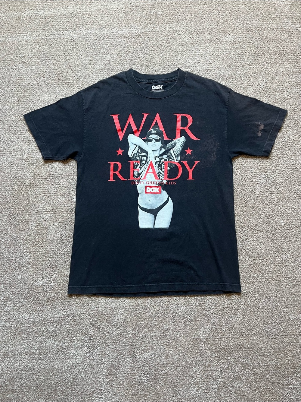 DGK Dirty Ghetto Kid Black Graphic Tee